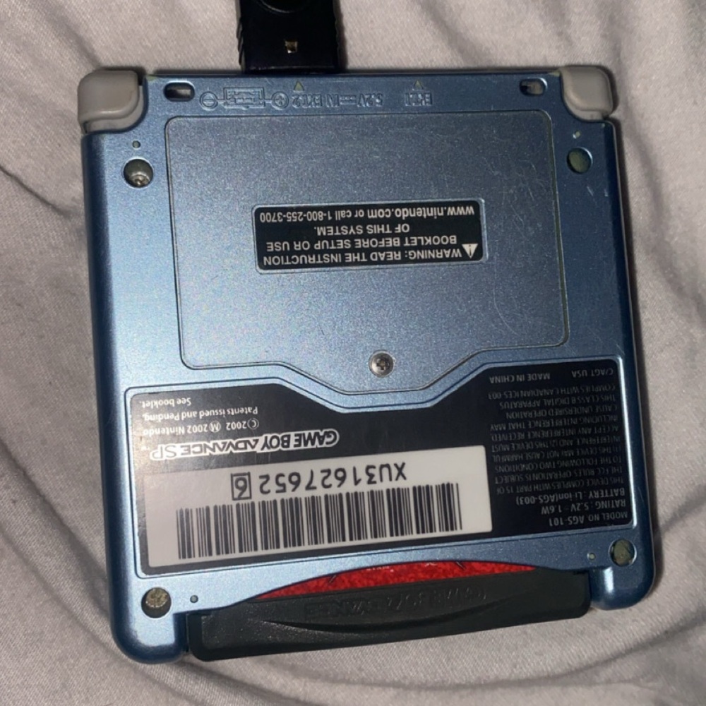 Nintendo Game Boy Advance SP - Metallic Blue - Picture 4 of 6